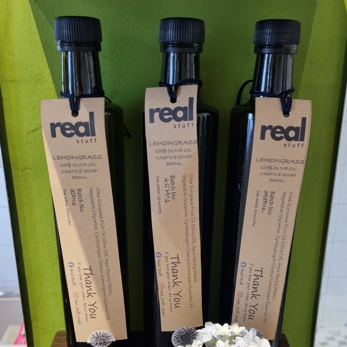 Lemongrass 100% Castile Soap | 500ml