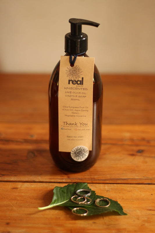 Unscented 100% Castile Soap | 500ml